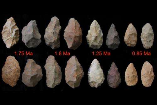 Ancient stone tools show the pace of remarkable technological enhancements over time