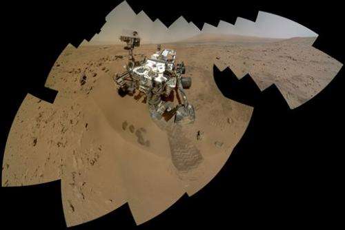 AP PHOTOS: Curiosity rover's first year on Mars