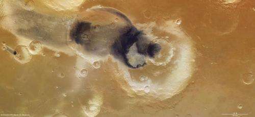 A radiating beauty on Mars