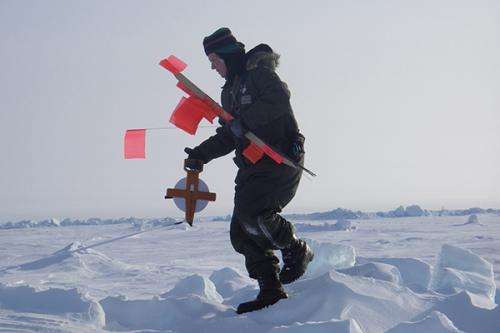 Arctic sea ice: Researchers, students partner with Naval Academy in Arctic training exercises