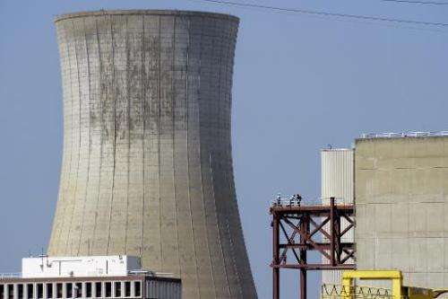 Areva's Tricastin nuclear power plant in Pierrelatte, north of Marseille on July 15, 2013