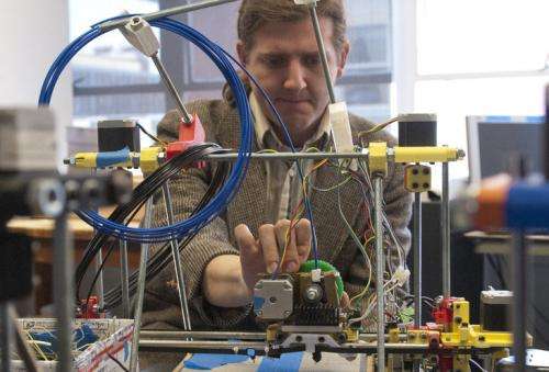A revolution in three dimensions ... maybe four: PSU explores 3-D printing