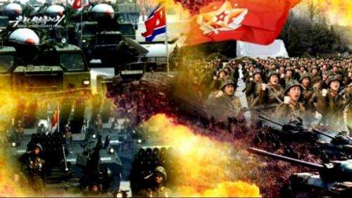 A scene from a four-minute video titled &quot;A Short, Three-Day War&quot;on North Korea's official website, Uriminzokkiri.com