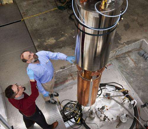 A shot in the dark: Detector on the hunt for dark matter