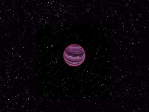 A strange lonely planet found without a star