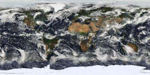 A Terra Satellite image of the Earth