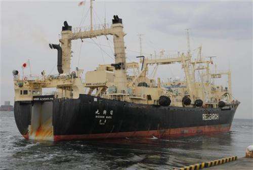 Australia to world court: Ban Japanese whaling
