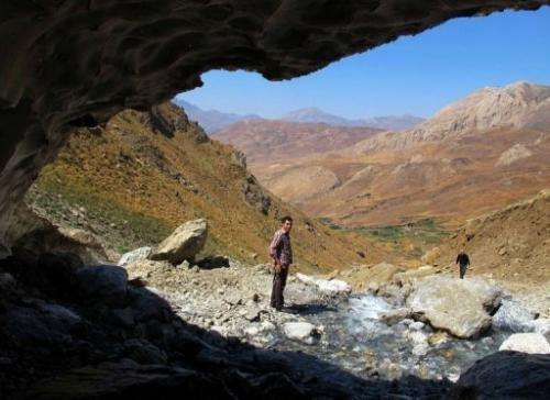 A view of the Halgurd-Sakran National Park, 170km northeast of the Iraqi city of Arbil, on September 1, 2013