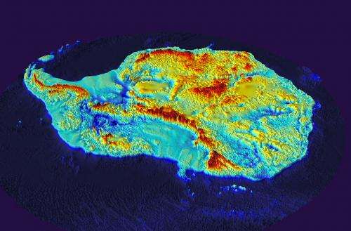 Bedmap2 gives scientists a more detailed view of Antarctica's landmass