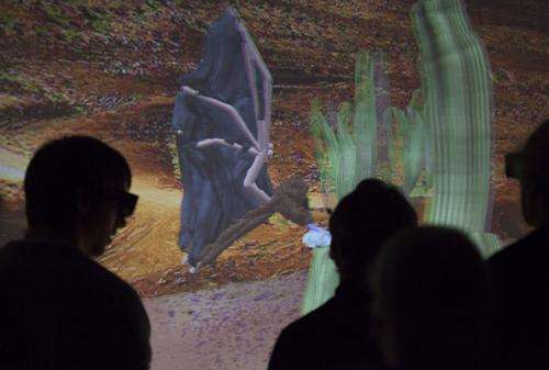 Brown students model bat flight in virtual reality