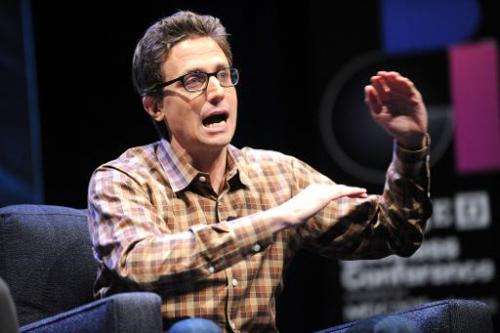 BuzzFeed founder Jonah Peretti speaks at the WIRED Business Conference in New York, on May 7, 2013