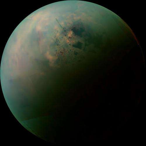 Cassini gets new views of Titan's land of lakes