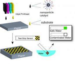 Chemist to bring low-cost, inkjet-printed nano test strips to Pakistan for drinking water tests