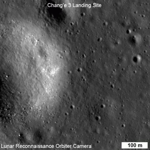 China’s lunar lander spotted by orbiting spacecraft