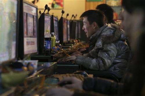 China's online population rises to 519 million