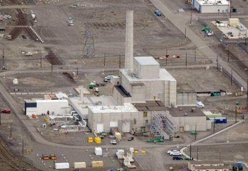 Cleanup operations at the Western hemisphere's most contaminated nuclear site in Hanford, Washington, March 21, 2011