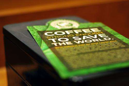 Coffee greenwashing works