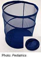Collapsible laundry hampers may pose risk to kids' eyes