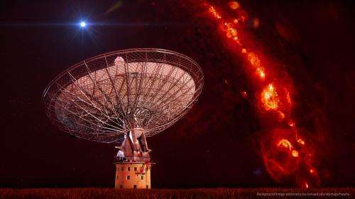 Cosmic radio bursts point to cataclysmic origins