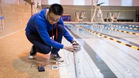 Could power generated from swimming laps create the next wave in sustainable energy?