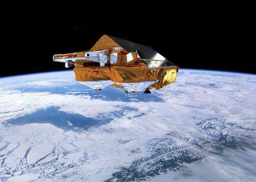 CryoSat measures European storm surge