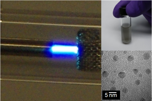 CWRU makes nanodiamonds in ambient conditions