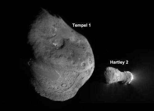 Deep Impact mission ends, leaves bright comet tale