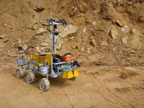 Desert trial for ESA Mars rover