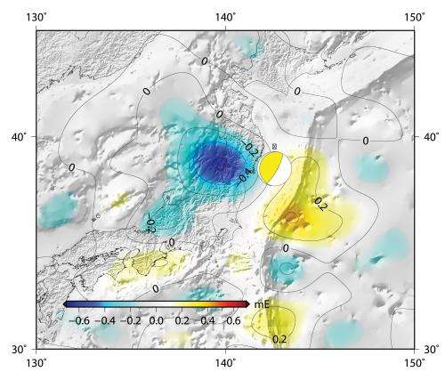 Earth’s gravity scarred by earthquake
