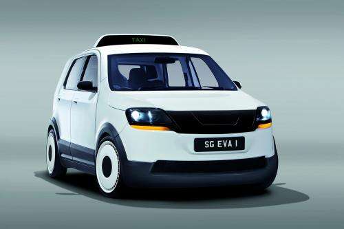 Electric taxi 'EVA' for tropical megacities
