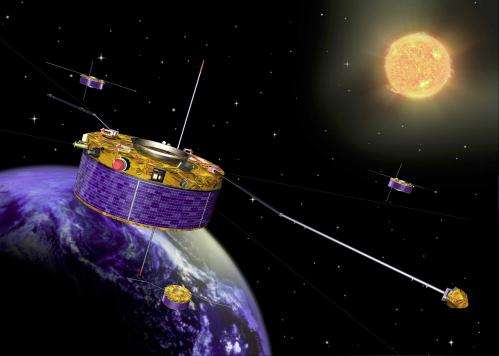 ESA’s Cluster satellites in closest-ever ‘dance in space’