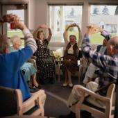 Exercise may help people with alzheimer's avoid nursing homes