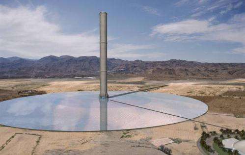 Famed balloonist proposing huge inflatable solar updraft tower for observatory