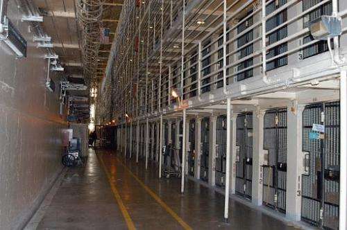 File photo of the East Block of San Quentin Prison, referred to as Death Row because it houses condemned inmates
