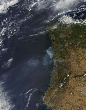 Fires plague Portugal