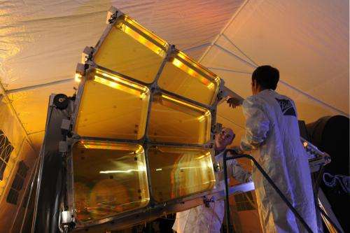 First folding space telescope