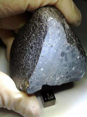 First meteorite linked to Martian crust