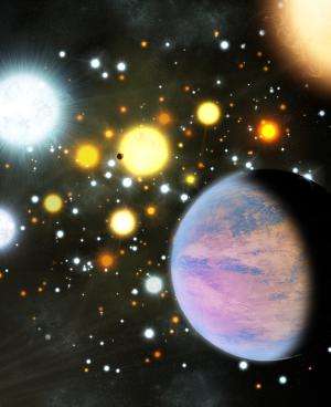 First transiting planets in a star cluster discovered