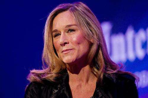 Former CEO of Burberry Angela Ahrendts pictured in London on November 9, 2010