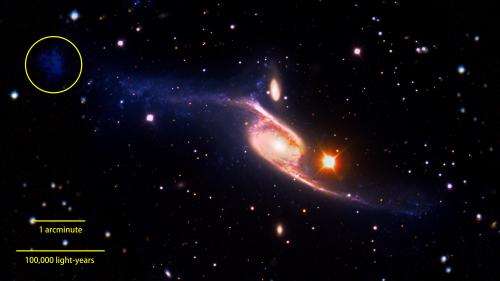 GALEX reveals the largest-known spiral galaxy