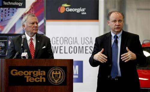 General Motors to open tech center in US