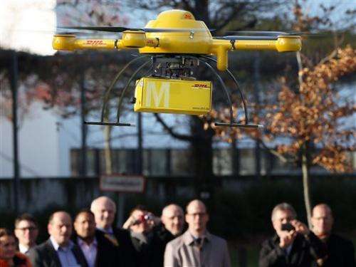 German firm testing drones to deliver goods