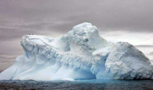 Glaciers in Antartica, 9 November, 2007.