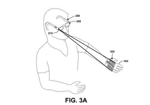 Google Glass may run with laser-projected keyboard