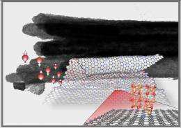 Graphene nanoscrolls are formed by decoration of magnetic nanoparticles