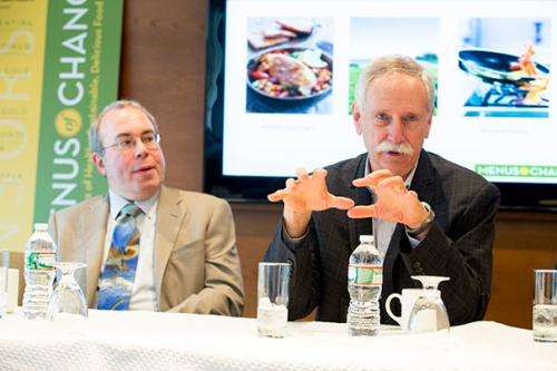 Healthy menus for people and planet: Experts and food industry leaders probe intersection of diet and the environment