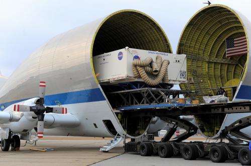 Heat shield for NASA's Orion spacecraft delivered to Kennedy Space Center