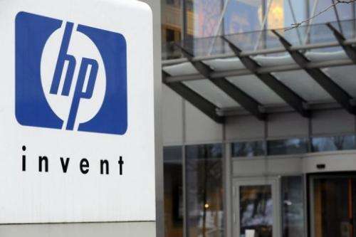 Hewlett-Packard headquarters is seen on January 12, 2010 in Diegem, Belgium