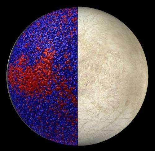 New computer model may explain moon Europa's chaotic terrain