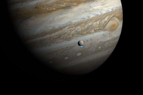 Hubble discovers water vapor venting from Jupiter's moon Europa